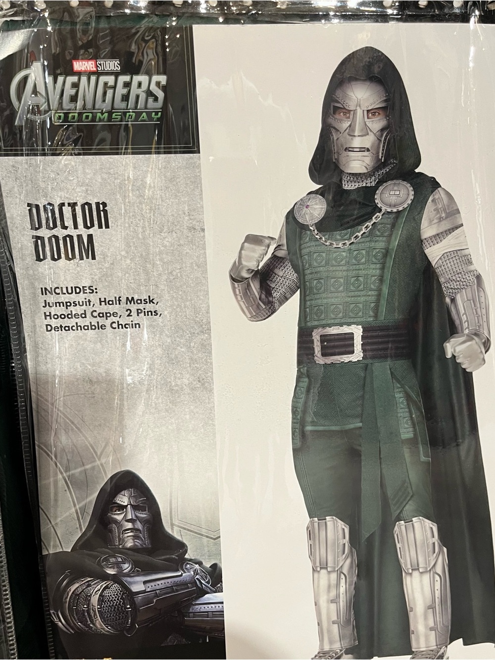 Marvel Avengers Doctor Doom Costume Medium New